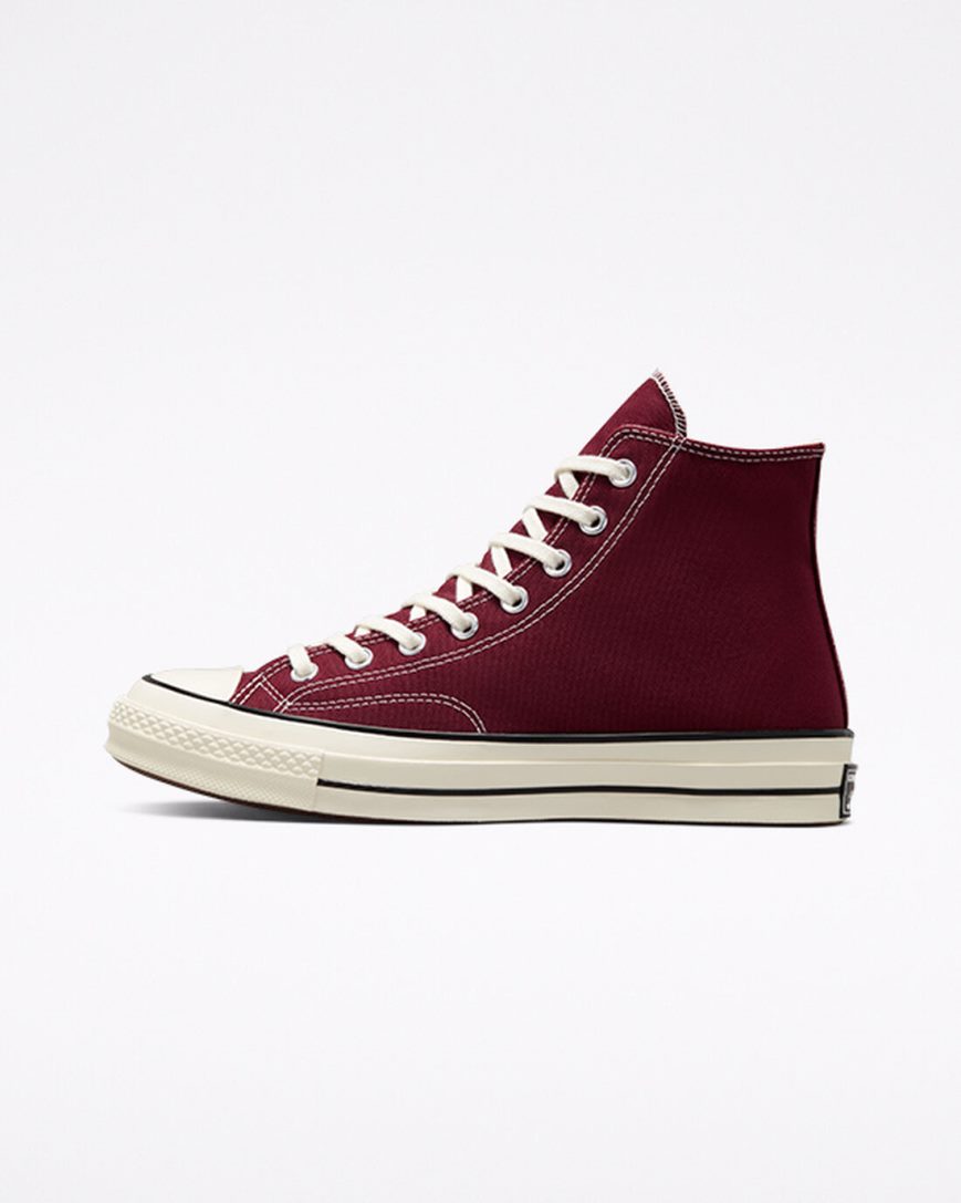 Tenisi Inalti Barbati Converse Chuck 70 Seasonal Color Visinii Inchis Negrii | RO EOARJ987